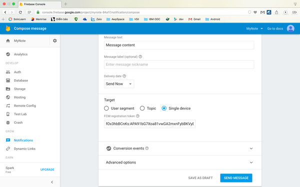Implementing Firebase Cloud Messaging (FCM) into your Android App